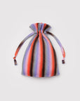 Sac Réutilisable Plissé Baggu Gradient Stripe Poppy & Lilac - Ex - voto