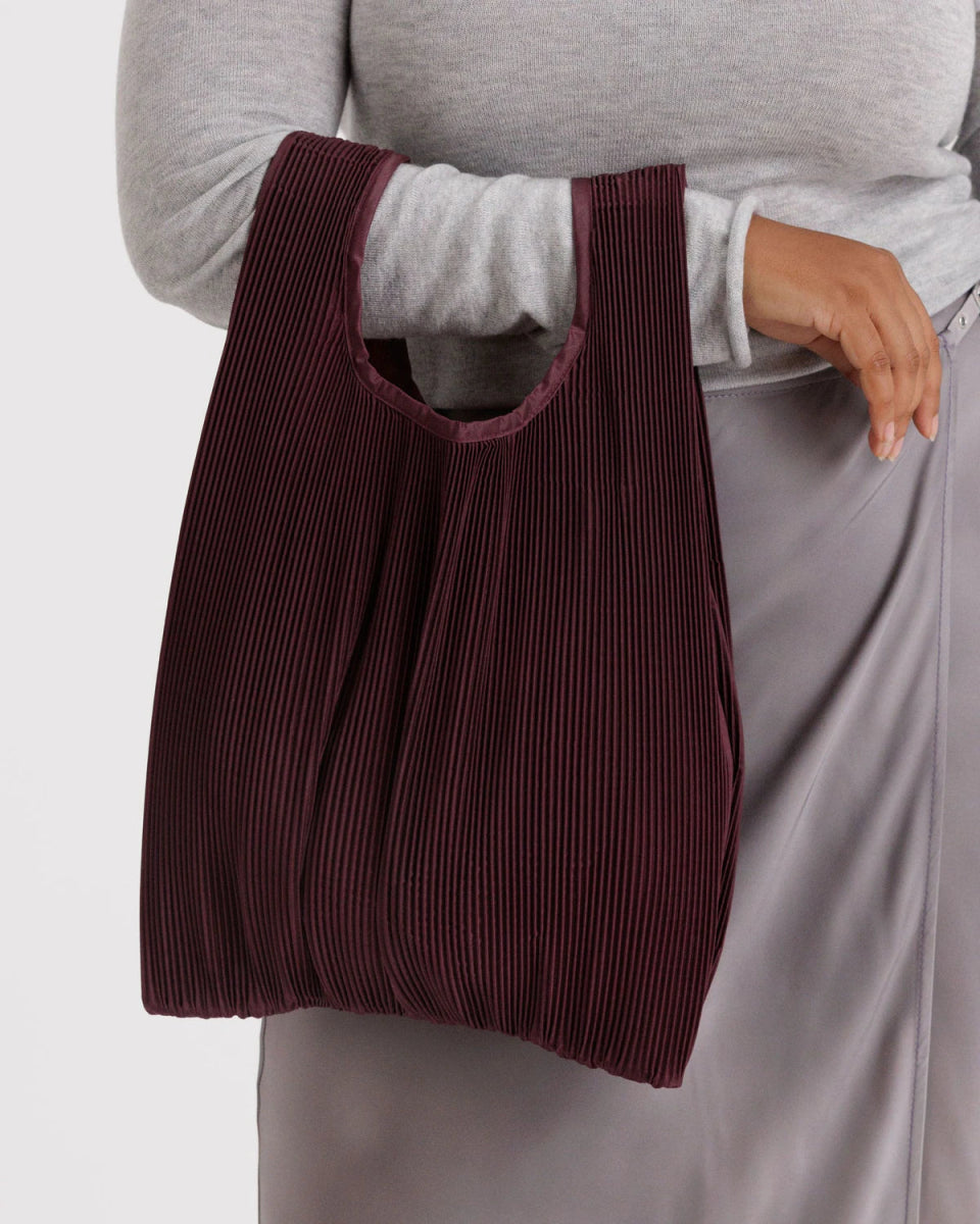 Sac Réutilisable Plissé Baggu Mahogany - Ex - voto