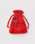 Sac Réutilisable Plissé Baggu Red Snapdragon - Ex - voto