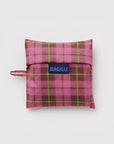 Sac Réutilisable Standard Baggu Azalea Pink Tartan - Ex-voto