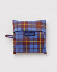 Sac Réutilisable Standard Baggu Blue Tartan - Ex-voto