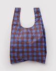 Sac Réutilisable Standard Baggu Blue Tartan - Ex-voto