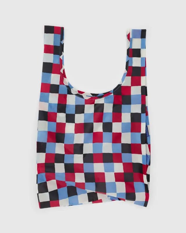 Sac Réutilisable Standard Baggu Painted Check - Ex - voto