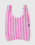 Sac Réutilisable Standard Baggu Pink Painted Stripe - Ex - voto