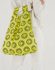 Sac Réutilisable Standard Baggu Yellow Happy - Ex - voto