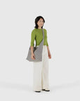Sac Sling Large Baggu Gingham Noir et Blanc - Ex - voto