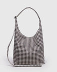 Sac Sling Large Baggu Gingham Noir et Blanc - Ex - voto