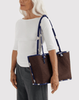 Sac Tote Réversible Medium Baggu Navy Polka Dot Mix - Ex-voto
