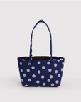 Sac Tote Réversible Medium Baggu Navy Polka Dot Mix - Ex-voto