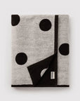 Serviette de Bain Baggu Cream and Black Polka Dot - Ex-voto