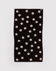 Serviette de Bain Baggu Cream and Black Polka Dot - Ex-voto