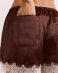Short Charis Choc Damson Madder - Ex - voto