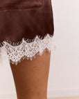 Short Charis Choc Damson Madder - Ex - voto