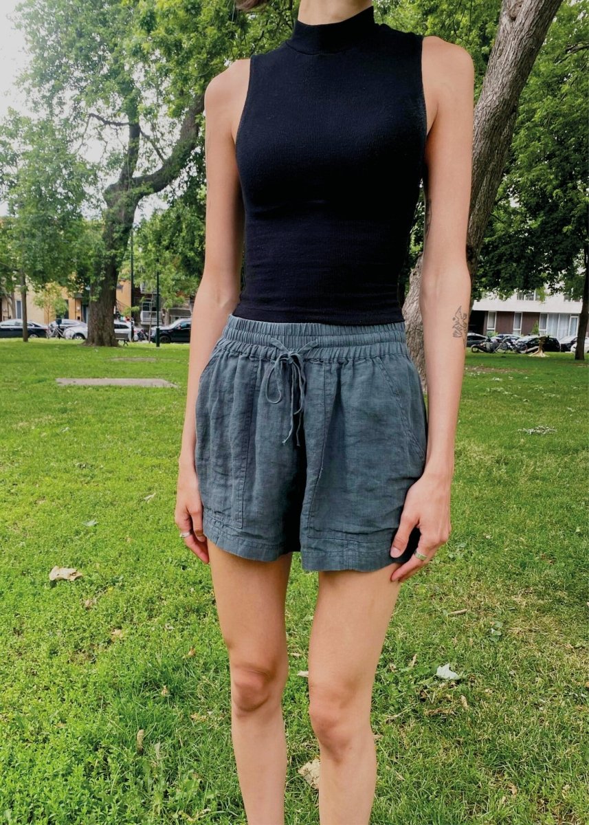 Short Lin Gaby Naïf Vert SOLDE - Vente Finale - Ex - voto