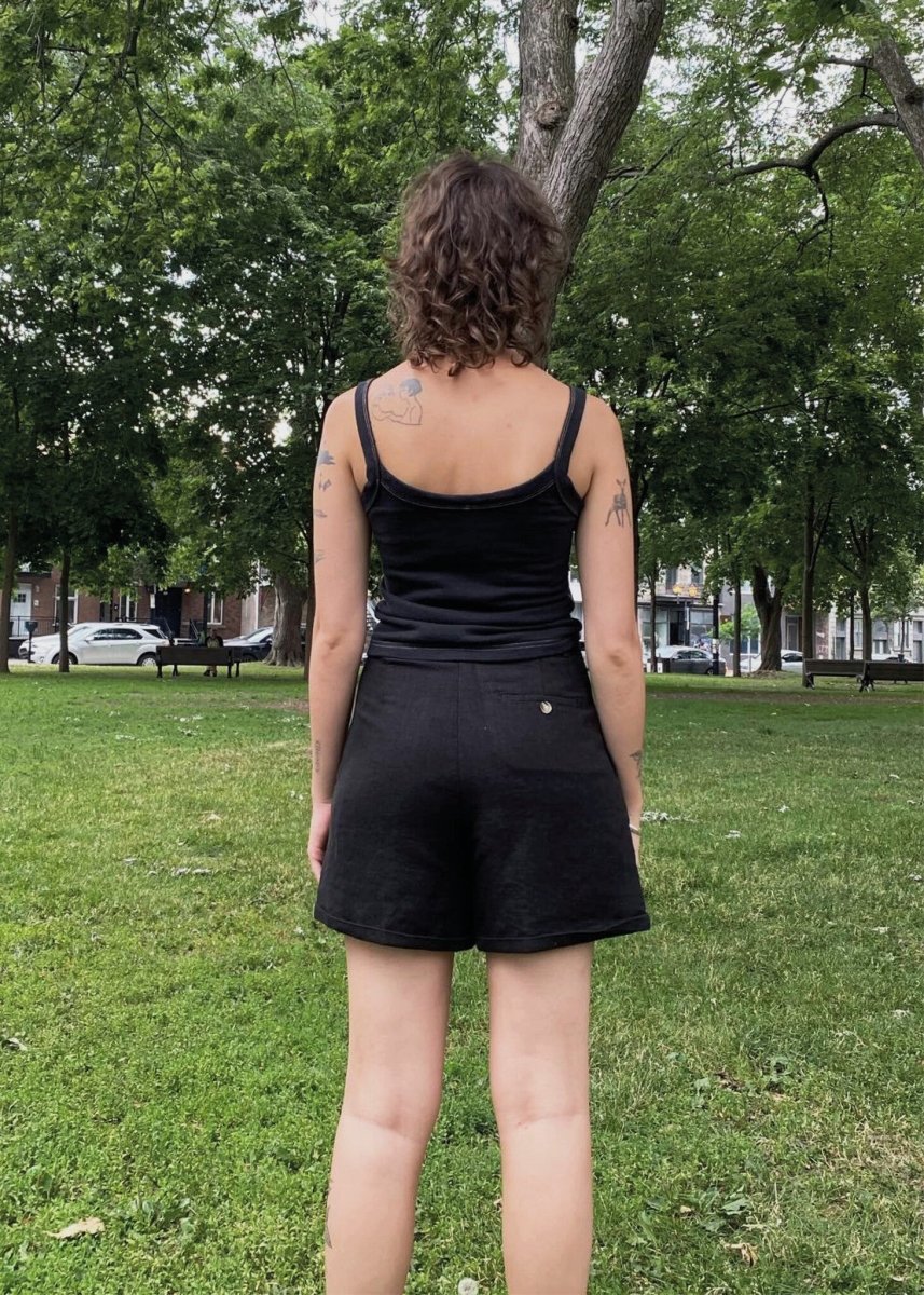 Short Lin Jordan Naïf Noir SOLDE - Vente Finale - Ex - voto