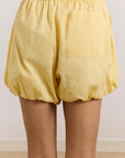 Short Maura Jaune Beurre Damson Madder - Ex - voto