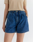 Short Naomi Mod Ref (Denim bleu ou noir) SOLDE - Vente Finale - Ex - voto