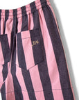 Short Rafe Damson Madder Rayures Bleues et Roses SOLDE - Vente Finale - Ex - voto