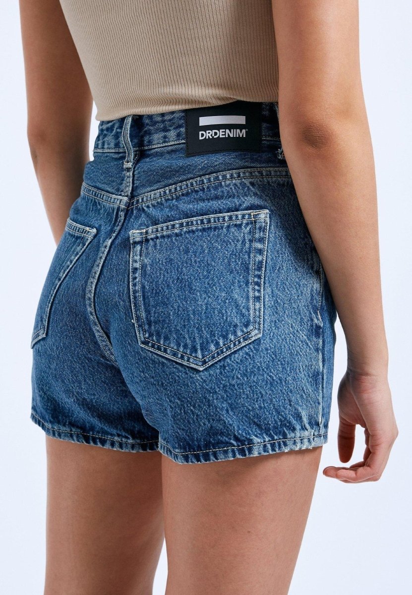 Shorts Nora Dr Denim Mid Retro - Ex - voto