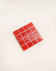 Sous - Verre Tuiles Rouge Subtle Art Studios - Ex - voto