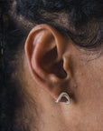 Studs Tandem Argent Sarah Bijoux - Ex-voto