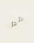 Studs Tandem Argent Sarah Bijoux - Ex-voto