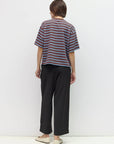 T-Shirt Luna Brun et Bleu All Row - Ex-voto