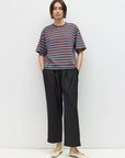 T-Shirt Luna Brun et Bleu All Row - Ex-voto
