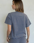 T-Shirt Maggie Bleu Things Between - Ex-voto