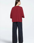 T-Shirt Mira Minimum Merlot - Ex - voto