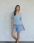 T-Shirt Stella Bleu Things Between - Ex - voto