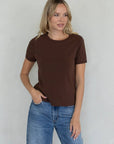 T-Shirt Stella Chocolat Things Between - Ex - voto