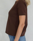 T-Shirt Stella Chocolat Things Between - Ex - voto