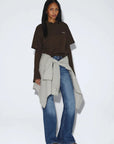 T-Shirt Trooper Bloom Dr Denim - Ex-voto