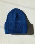 Tuque Angora et Laine Bleu Royal Billy Bamboo - Ex - voto