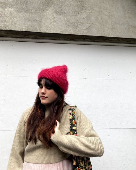Plexida Mohair Beanie (Different Colours Available) – Ex-voto