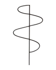 Tuteur Spindle 5.75 x 12 AD SOLDE - Vente Finale - Ex - voto