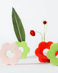 Vase Daisy DOIY Rouge - Ex - voto