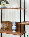 Vase Rhombic Bleu &Klevering - Ex - voto