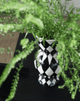 Vase Rhombic Noir &Klevering - Ex - voto