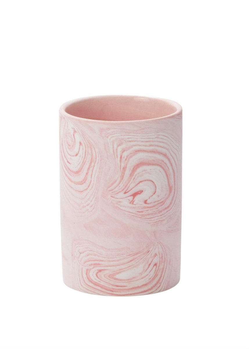 Vase Rose Marbré 4 x 5.75 AD - Ex - voto