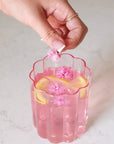 Verre Fleur Moi d'Abord - Ex - voto