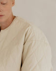 Veste Matelassée Greta Crème Mod Ref - Ex - voto