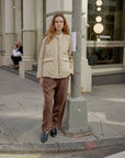 Veste Matelassée Greta Crème Mod Ref - Ex - voto
