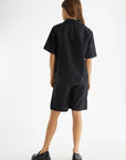 Veston en Lin Cyd All Row Noir SOLDE - Vente Finale - Ex - voto