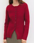 Cardigan Priya Mod Ref Rouge