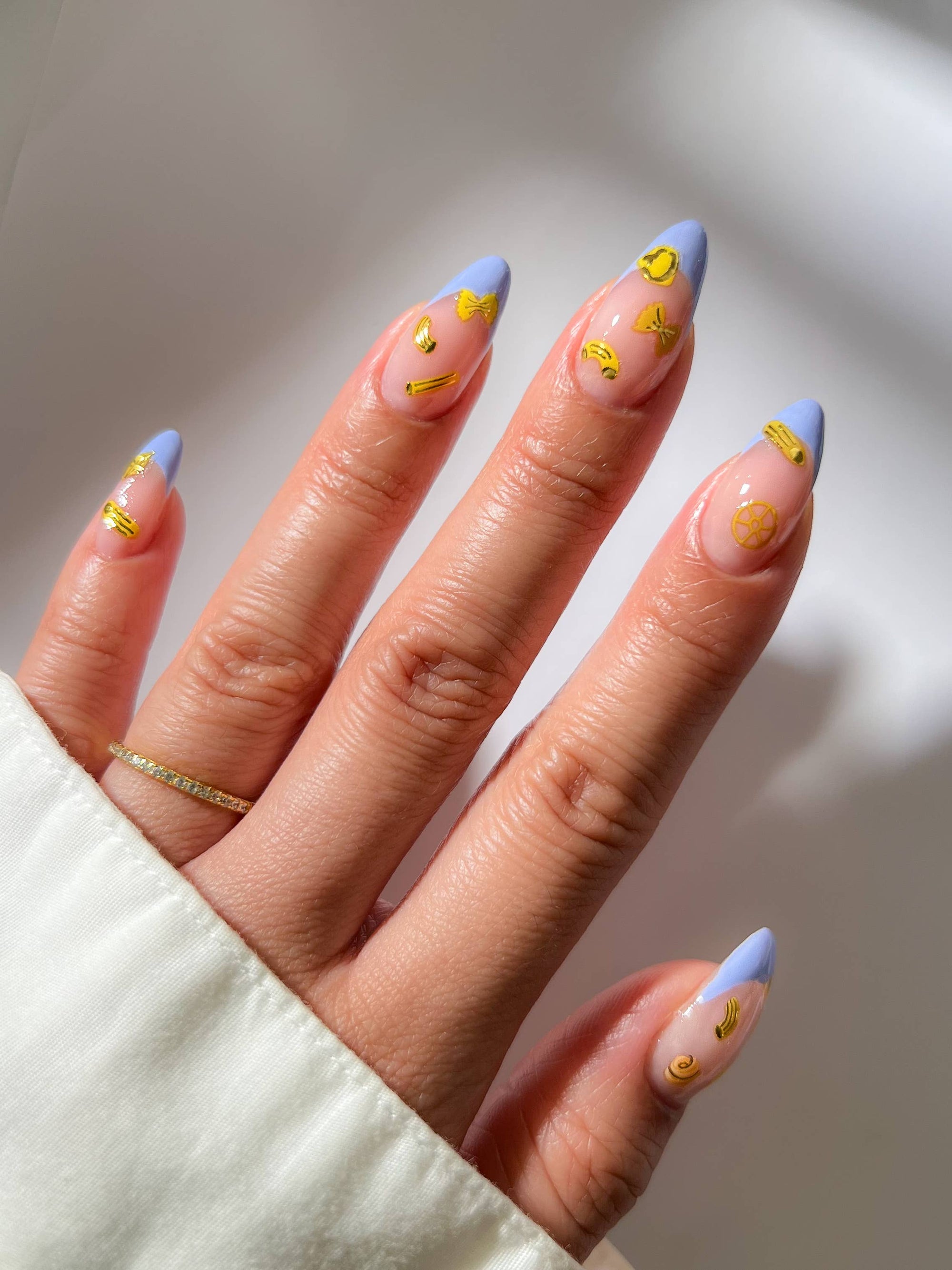 Feuille d'Autocollants pour Ongles Al Dente Deco Beauty