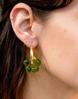 Dazy Glaze Grass Earrings - 24K Gold Plated Peter & June