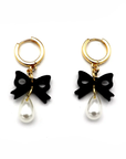 Dconstruct Pearl & Bow Earrings (2 Options Avaialble)