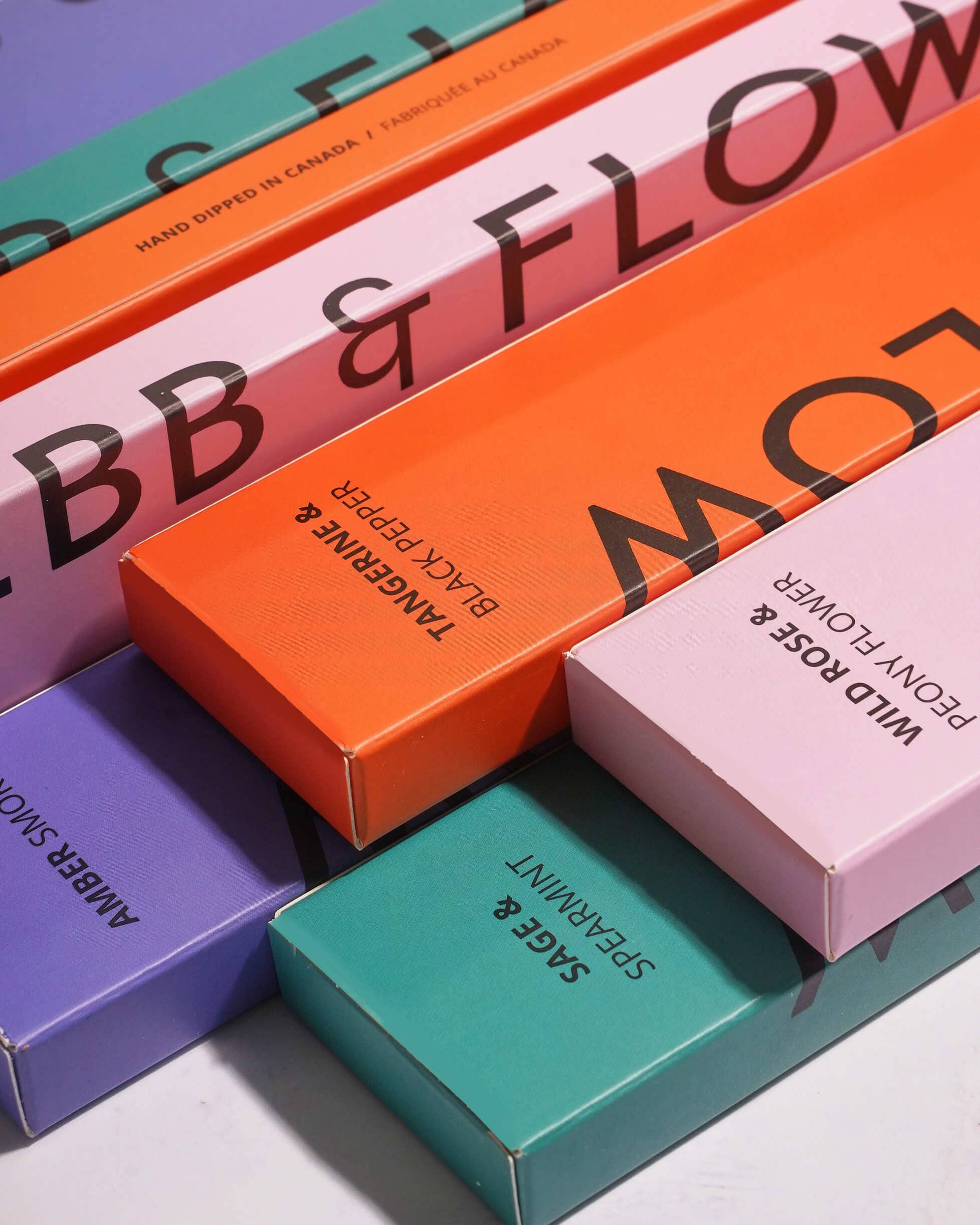 Ebb &amp; Flow Wild Rose &amp; Peony Flower Incense